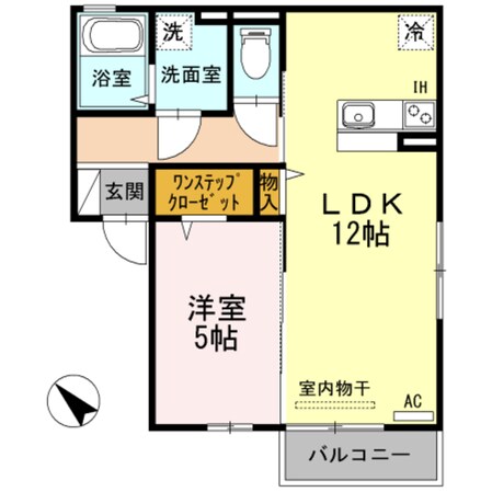 伊丹駅 バス30分  鴻池東バス停下車：停歩3分 2階の物件間取画像